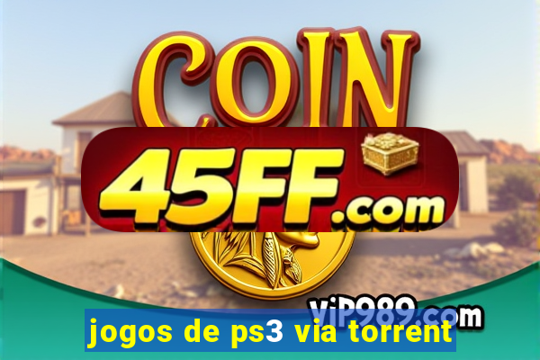 jogos de ps3 via torrent